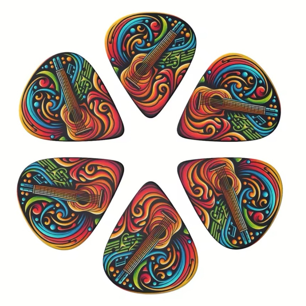 Colorful Guitar Pick
